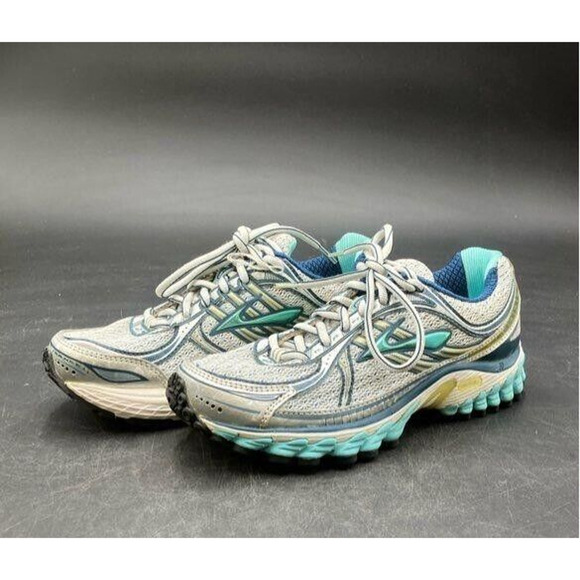 WOMEN BROOKS MOGO TRANCE 11 RUNNING CUSHION SHOES Size 6 Excellant Sneakers - Picture 1 of 11